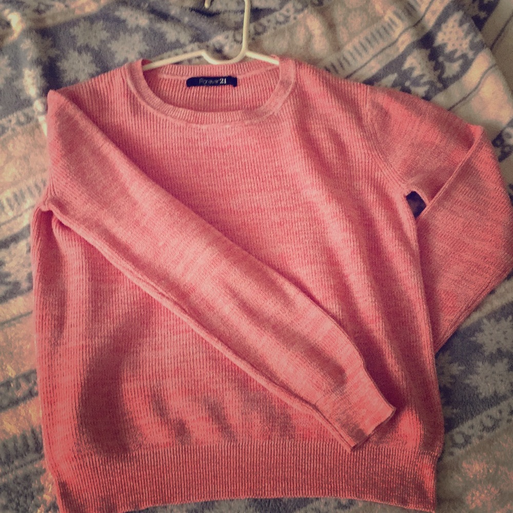 Pink sweater